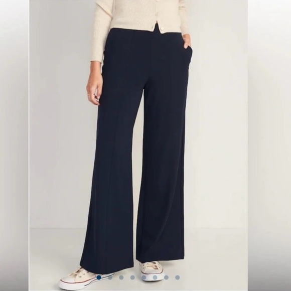 Old Navy High Waisted Power Soft Wide Leg Pants - Picture 1 of 6